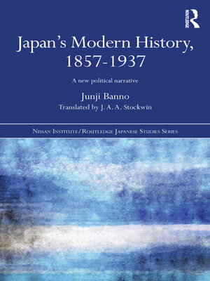 cover image of Japan's Modern History, 1857-1937